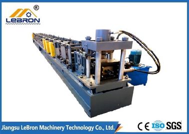 Easy Maintenance Pallet Rack Roll Forming Machine Making Warehouse Supermaket With Manual Decoiler