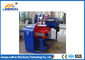 Blue Roofing Corrugated Sheet Roll Forming Machine , Corrugated Roller Machine