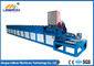 Yellow Blue color  High strength smooth straight door frame cold roll forming machine automatic type PLC system control