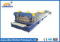 PLC Control Corrugated Sheet Roll Forming Machine , Corrugated Iron Roller Machine