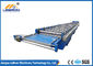 Hydraulic Cut Corrugated Sheet Roll Forming Machine , Sheet Metal Corrugating Machine 8-12m/min