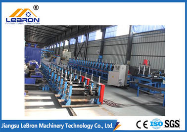 High Production Storage Rack Roll Forming Machine PLC And Converter Controlling System