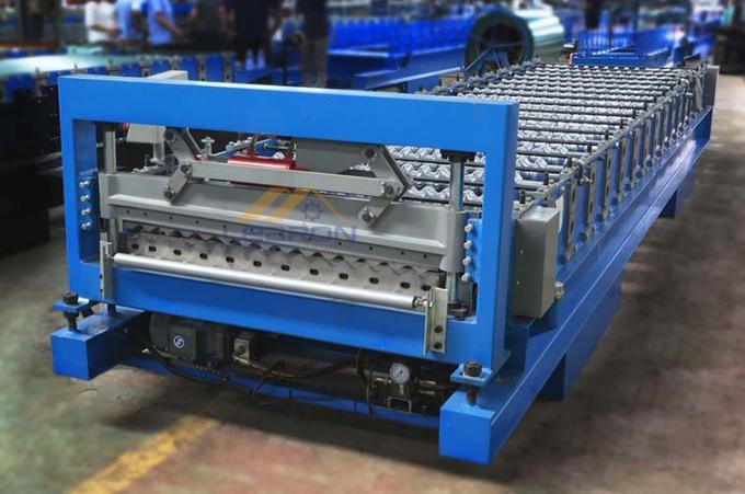 High Efficiency Corrugated Roof Roll Forming Machine With 