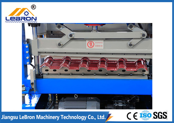 High Capacity Glazed Tile Roll Forming Machine Durable Fully Automatic