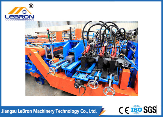 High Production Capacity Easy Maintain Fully Automatic C Purlin Roll Forming Machine