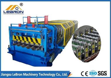 CNC Control Glazed Tile Roll Forming Machine With 45# High Grade Color Steel