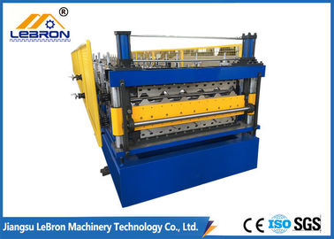 Custom Voltage Double Layer Roll Forming Machine , Automatic Roll Forming Machine