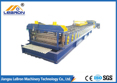 0.2mm - 0.8mm Thickness Corrugated Roof Sheeting Machine 3KW With Cycloidal Reducer