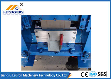 18 Stations Gutter Roll Forming Machine Drainage Use 0.4mm ~ 0.6mm Thickness