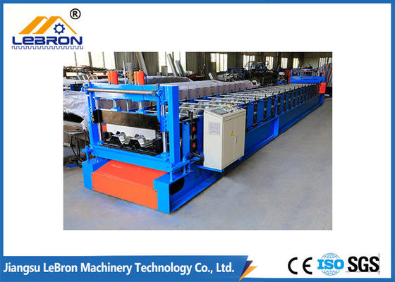 Siemens 22KW Floor Deck Roll Forming Machine 12-15m/Min Forming Speed