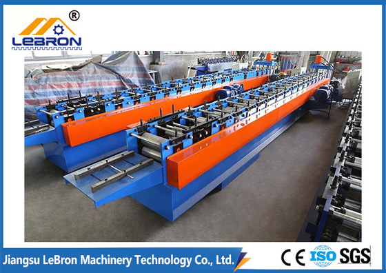 Fully Automatic Door Frame Roll Forming Machine 420mm High Efficiency
