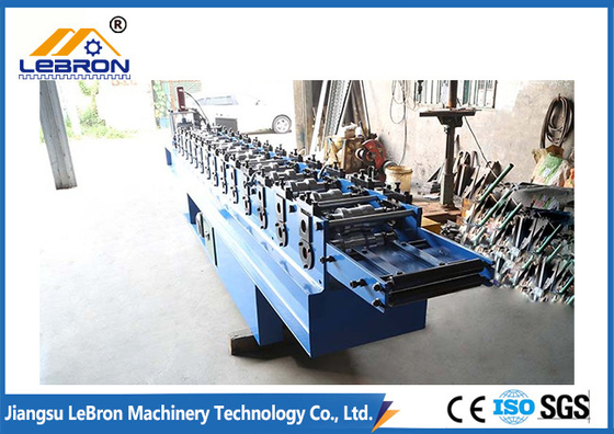 Fully Automatic Shutter Door Roll Forming Machine Slat 3KW 15m/Min