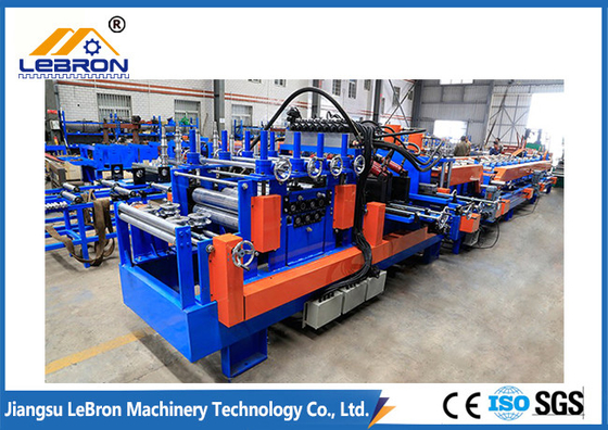 High Speed CZ Purlin Roll Forming Machine Long Service Time Fully Automatic