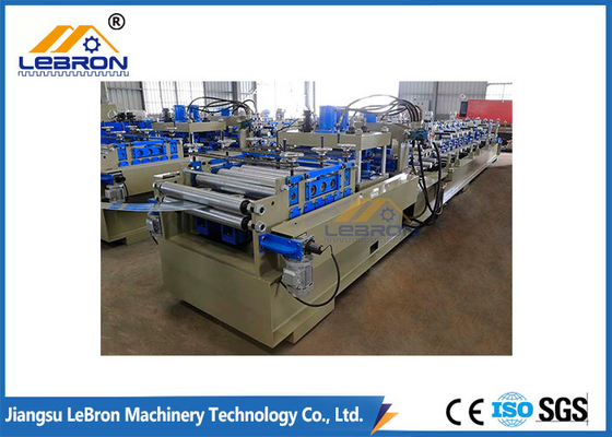 Durable Fully Automatic CZ Purlin Roll Forming Machine High Quality High Efficiency