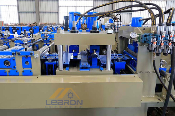 Durable Fully Automatic CZ Purlin Roll Forming Machine High Quality High Efficiency