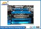 Blue Color Double Layer Roll Forming Machine , Metal Sheet Roof Roll Forming Machine