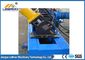 Solar Strut Channel Roll Forming Machine , Blue Portable Roll Forming Machine