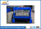 0.8-1.5mm Thickness Metal Deck Forming Machine , 15KW Step Tile Roll Forming Machine